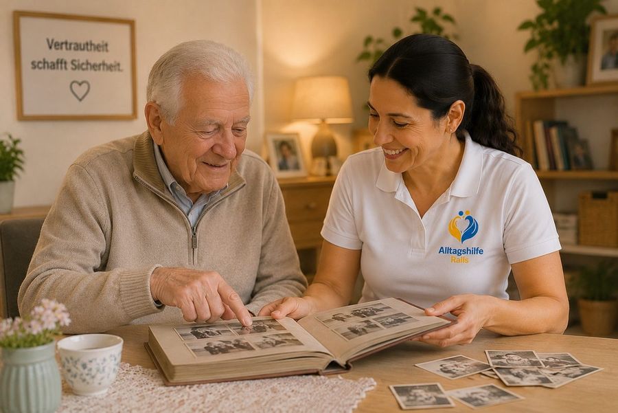 Einfühlsame Demenzbetreuung zu Hause
